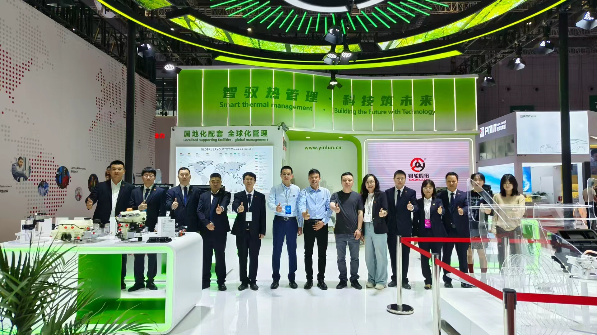 银轮股份亮相多个展会，彰显行业技术实力